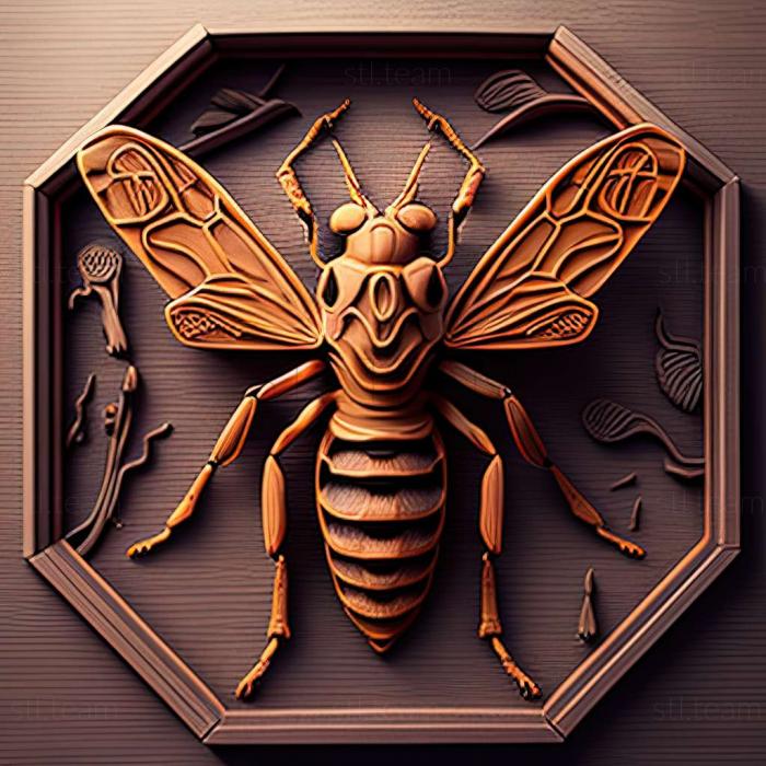 3D модель Polistes signatus (STL)